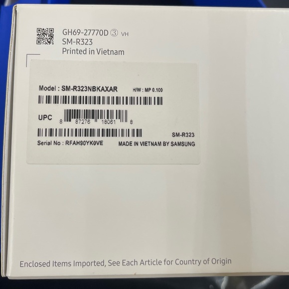 Lightly Used Samsung Gear VR Headset SM-R323 Oculus 2016 Galaxy Virtual Reality - Picture 6 of 6